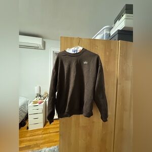 Alo Yoga Sweater Brown Size S